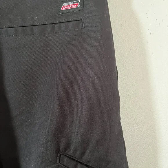 Dickies Sz 34x13 Black Work Shorts Knee Length Like New - Picture 5 of 8